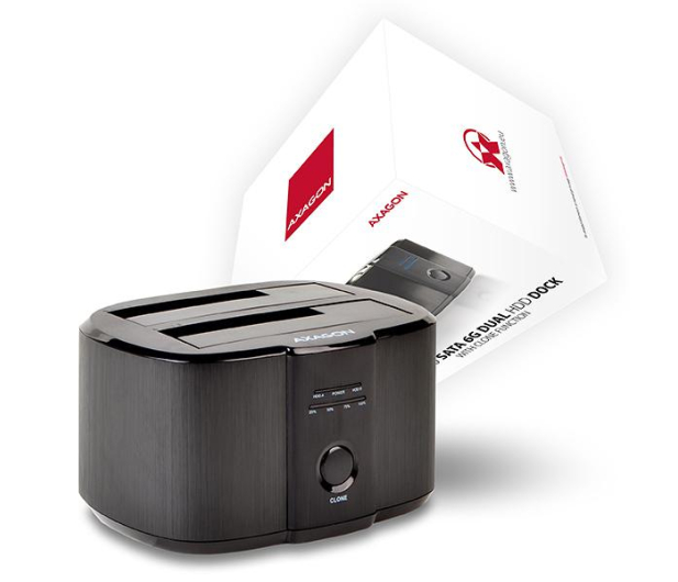 Axagon ADSA-ST Stacja dokująca, USB 3.2 Gen 1 (HDD/SSD clone) - 1185548 - zdjęcie 7